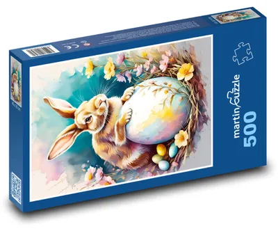 Obrázok produktu pre martinpuzzle - Puzzle 500 - Velkonocný zajacik