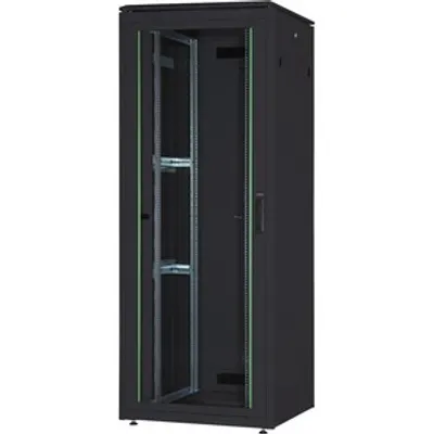 Produktbild von Digitus DN-19 42U-8/8-D-B, 800 mm, 800 mm, 2053 mm, Schwarz