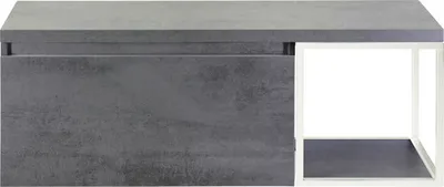 Produktbild von Sanox Waschtischunterschrank Frozen BxHxT 120 x 43 x 45 cm Frontfarbe beton anthrazit 75736241