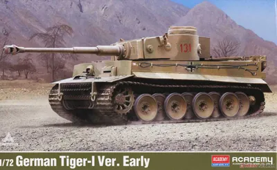 Obrázek produktu pro Model Kit tank 13422 - German Tiger-I Ver. Early (1:72)