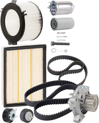 Produktbild von RIDEX Inspektionspaket Filterset für VW Transporter IV Bus (70B, 70C, 7DB, 7DK, 70J, 70K, 7DC, 7DJ) Transporter IV Kastenwagen (70A, 70H, 7DA, 7DH)