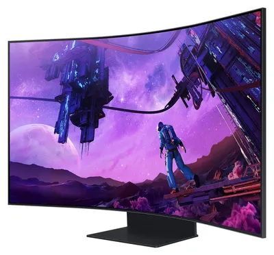 Produktbild von Samsung Odyssey ARK, 139,7 cm (55"), 3840 x 2160 Pixel, 4K Ultra HD, 1 ms, Schwarz