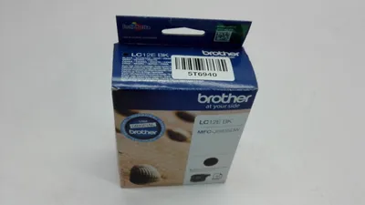 Produktbild von Brother LC12EBK, Schwarz, Tinte auf Pigmentbasis, 1 Stück(e), 2400 Seiten, Einzelpackung