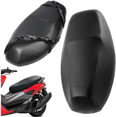Produktbild von 2er-Set Motorrad-Sattelhalter, elastische Scooter-Sattelhalter, wasserdichte Sonnen- und Regenschutz, universeller Sattelhalter für E-Scooter und Motorräder