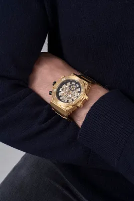 Zdjęcie produktu dla Zegarek męski Guess GW0324G2 złoty