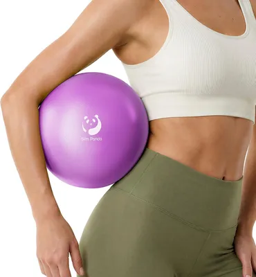Produktbild von Pilatesball 23 cm, rutschfest PVC, multifunktional, fuer Balance und Fitness