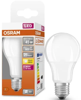 Obrázok produktu pre Ledscla45 6.5W/827 12-36Vfr E27 Fs1Osram