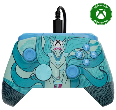 Immagine prodotto di Gamepad - Xbox - Rematch Advanced - Wired - Blue Kitsune - PC Compatible - Turtle Beach