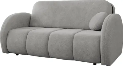 Produktbild von MIRJAN24 Schlafsofa Viva Comfy IV, Bettkasten und Schlaffunktion, Wohnzimmer, 3-Sitzer (Farbe: Velo 633)