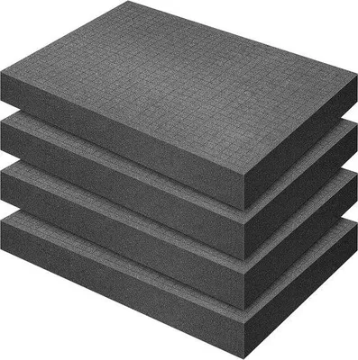 Produktbild von Famanu Schaumstoffeinlage 400 x 300 x 50 mm - für Kamerakoffer und Werkzeugkisten