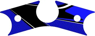 Immagine prodotto di PUIG 9845A Radikal Yoke Protector  adatto per YAMAHA YZF-R6 Blu