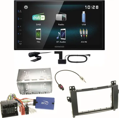 Produktbild von Kenwood DMX-125DAB Bluetooth USB Digitalradio Einbauset für Mercedes Vito W447