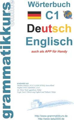 Produktbild von Wörterbuch C1 Deutsch - Englisch