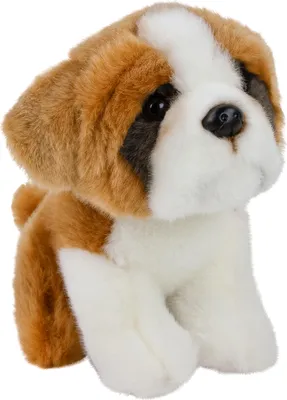 Produktbild von Kuscheltier Bernhardiner sitzend 20 cm Plüschhund