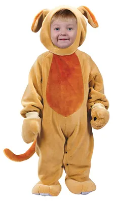 Produktbild von Plüsch Woofie Kinderkostüm Small