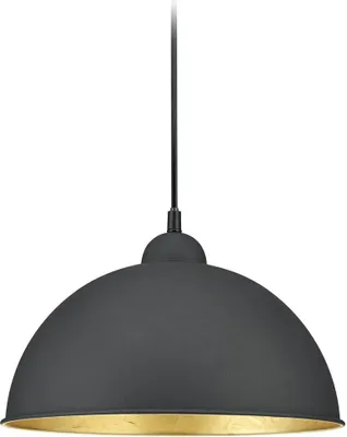 Immagine prodotto di Trio Leuchten lampada a sospensione Jimmy DUOline E27, nero / oro