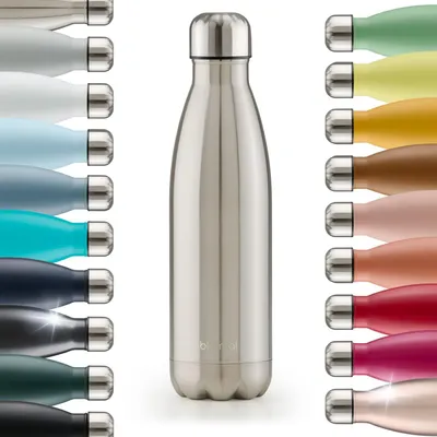 Produktbild von Blumtal Trinkflasche 750 ml Edelstahl - auslaufsichere Isolierflasche BPA-freie kalt & warm doppelwandige Insulated Bottle rostbeständige Stainless