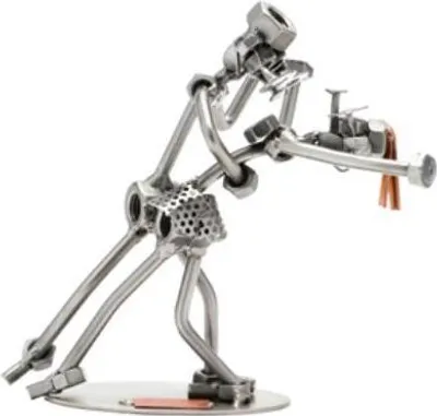 Produktbild von Metallfigur Tanzpaar – Handgefertigte Skulptur als Unikat