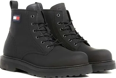Produktbild von Tommy Jeans Herren Stiefeletten EM0EM01276 BDS Farbe: Schwarz Größe: 41