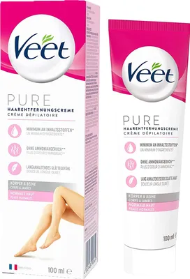 Obrázok produktu pre Veet krém na odstránenie chĺpkov Normálna pokožka 100ml