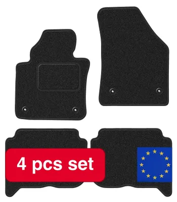 Image de Tapis de sol, protection durable, entretien facile, noir