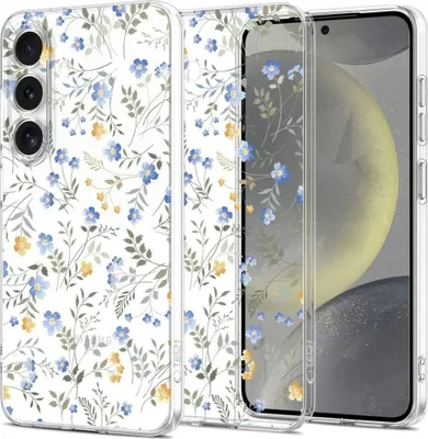 Obrázek produktu pro Tech-Protect Flexair-skal till Samsung Galaxy S25 - Prästkragar med löv