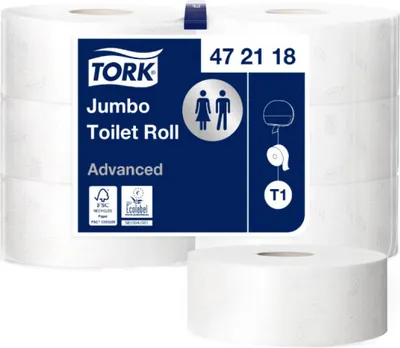 Zdjęcie produktu dla Tork 472118, 1900 ark., 380 m, 9,5 cm, 26 cm, 260 mm, 95 mm