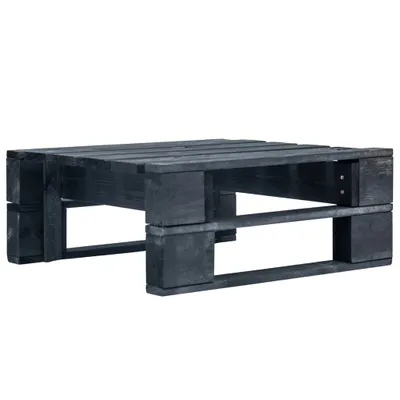 Immagine prodotto di vidaXL Sgabello da giardino in legno di pino impregnato nero