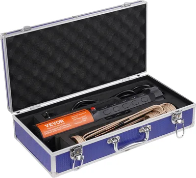 Immagine prodotto di Kit di riscaldatori a induzione VEVOR, potenza di uscita 1100W, diametro di riscaldamento versatile, nero 10 pz
