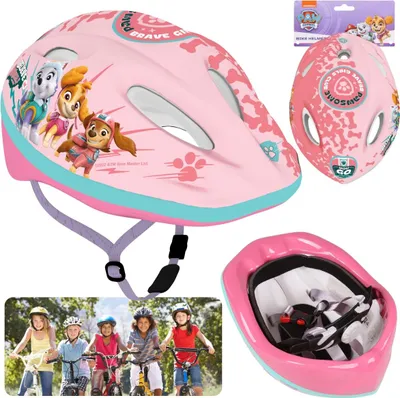 Obrázek produktu pro Paw Patrol Skye Liberty Everest Růžová dětská cyklistická přilba, dívčí, nastavitelná 52-56 cm