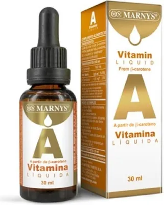Produktbild von MARNYS® Flüssiges Vitamin A mit nativem Olivenöl für Augen- und Hautgesundheit 30 ml