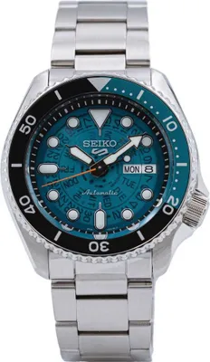Produktbild von Seiko 5 Sports SRPJ45K1 3-Hand Automatic Time Sonar Special Edition