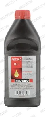 Produktbild von FERODO Bremsflüssigkeit Bremsöl + BRAKE FLUID DOT 5.1 1Liter