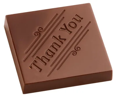 Produktbild von Schokoladen Form - Keks Thank you