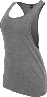 Produktbild von Urban Classics Ladies - LOOSE Tank Top dunkel grau - M
