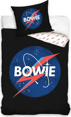 Zdjęcie produktu dla Bawełniana pościel David Bowie Blue Planet