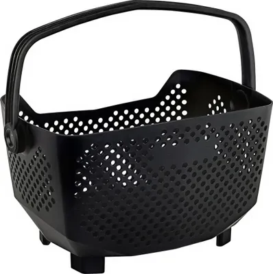 Produktbild von Racktime System Korb Baskit Edge 43x24x29cm, schwarz, 20ltr, o.Adapter, schwarz