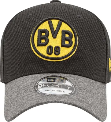 Produktbild von Borussia Dortmund BVB Cap New Era 9Forty Schwarz/Grau