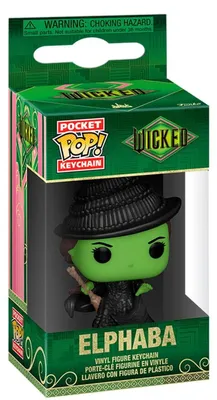 Produktbild von Wicked - Elphaba Schlüsselanhänger Funko Pocket POP! Keychain