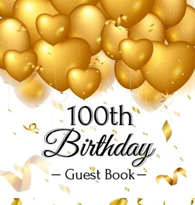 Produktbild von 100th Birthday Guest Book