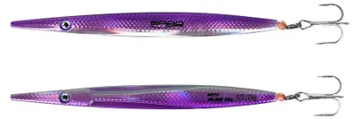Produktbild von Spro Mefo Inline Eel Herring 95 16G - Meerforellenblinker, Gewicht:16g, Länge:9.5cm, Farbe:Purple