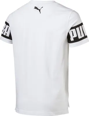 Produktbild von PUMA Rebel, T-Shirt, Erwachsener, Männlich, Schwarz, Weiß, Einfarbig, L