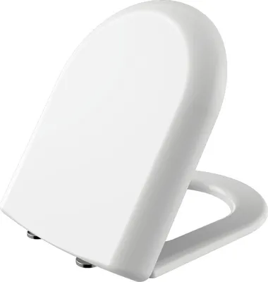 Immagine prodotto di Sedile per WC GRANDE, chiusura morbida, bianco