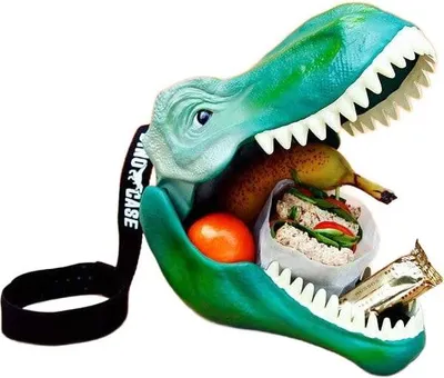 Produktbild von T-Rex Dinosaurier-Lunchbox für Kinder, britischer Hersteller