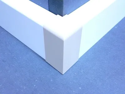 Produktbild von B.S. Bauprogramm Außenecke für Sockelleiste 50 x 18 mm beige