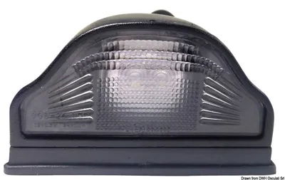 Immagine prodotto di Lampada LED bianca a piastra Osculati 02.021.36