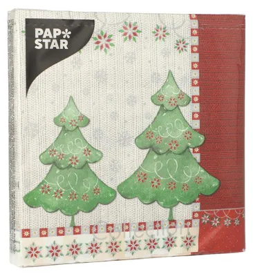 Zdjęcie produktu dla PAPSTAR 89360 PAPSTAR Servietten Winter Harmony 20 St.
