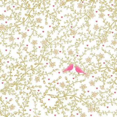 Produktbild von Braun & Company Servietten Motiv So Romantic 33 x 33 cm - 20er Pack