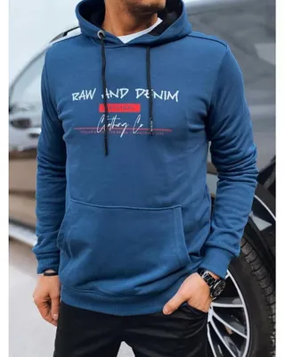Immagine prodotto di Felpa da uomo DSTREET BX5708, colore blu, taglia M