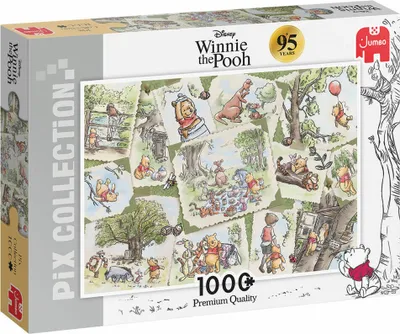 Immagine prodotto di Disney Pix Collection Winnie the Pooh Edizione 95 anni 1000 pezzi